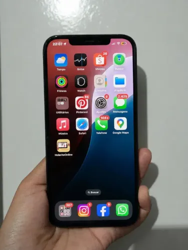 Iphone 12 pro max 128 gb zero usado muito bom