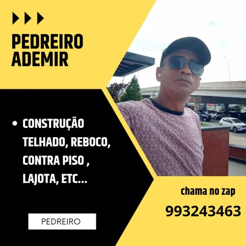 Pedreiro disponível