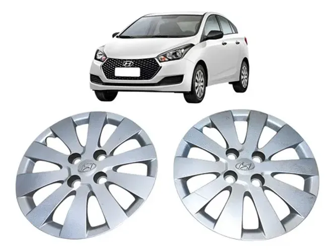 Par Calota Hb20 Manual 2019 1.0 Original (usado) Cinza