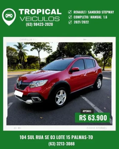 Renault Sandero Stepway Flex 1.6 16V 5P 2022