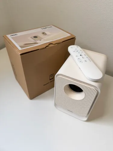 Projetor AOC T6 Plus White - Pouquíssimo uso