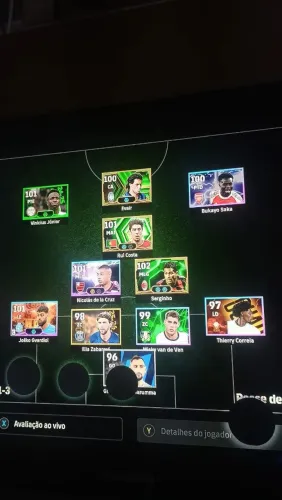 Conta de efootball preço a se negociar