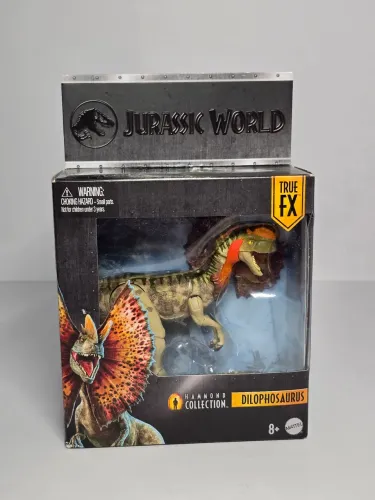 Jurassic World Rebirth Dilophosaurus Hammond Collection lacrado