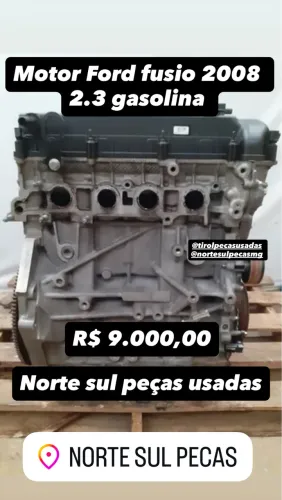 Motor Ford fusion 2.3 gasolina 
