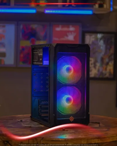 PC Gamer Ryzen 5 4600G, 16GB, SSD 120GB, Gráficos Integrados Radeon, Gabinete TGT