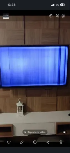 TV LG 43 polegadas para retirada de peças