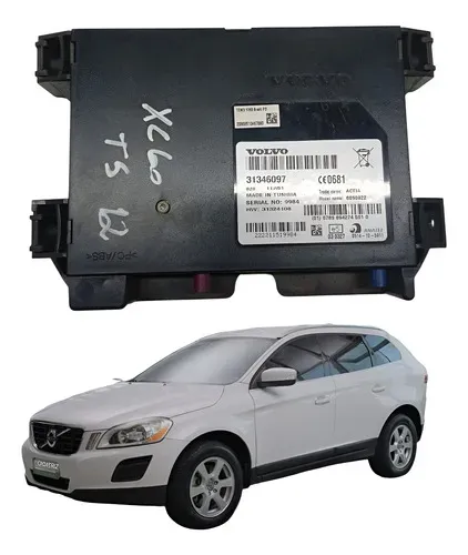 Modulo Multimidia Audio Radio Volvo Xc60 T5 2008 2013 Preto