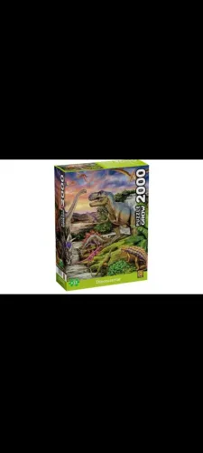 Jogo Quebra Cabeça Dinossauros com 2000 Peças (NOVO)