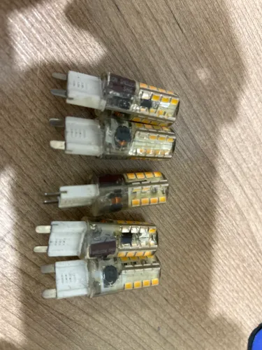 05 unidades de Lâmpada Led G9 5W