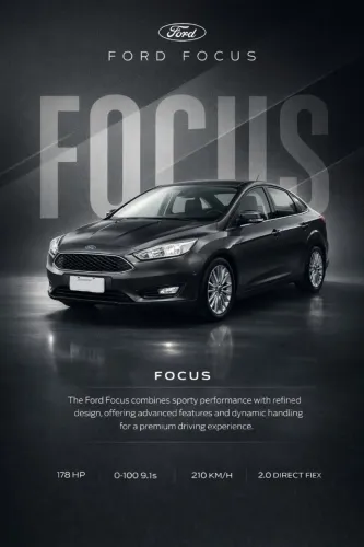 Ford Focus Fastback Se/se Plus 2.0 Flex Aut. 2017