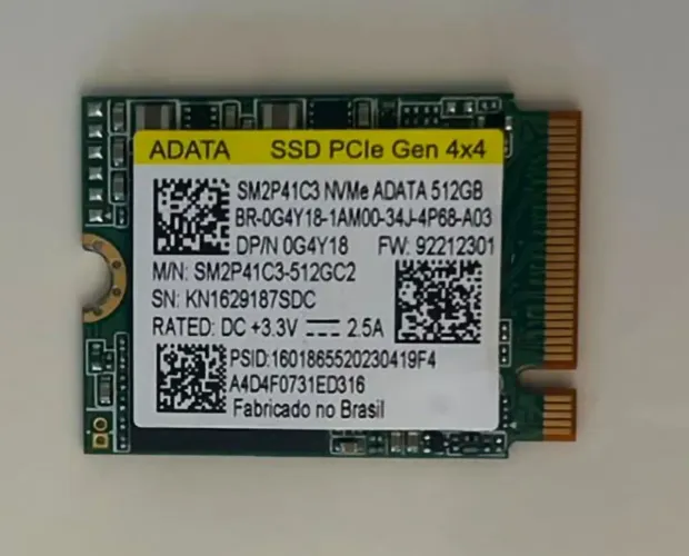 Nvme SSD ADATA 512 Gb, preço excelente!