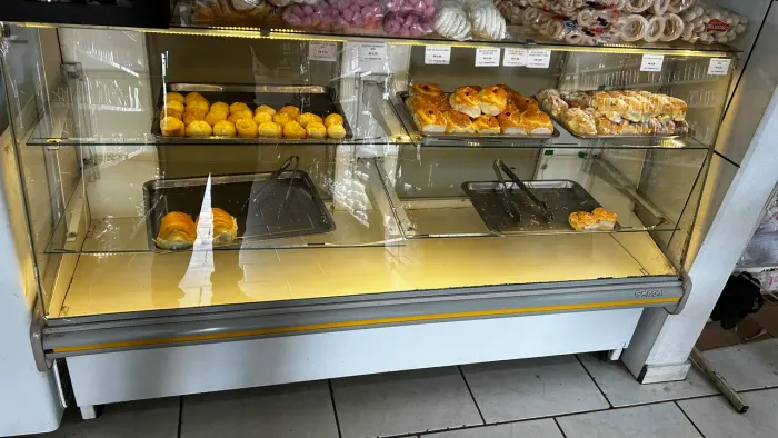 Expositor seco padaria