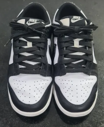 Tênis Nike Dunk Low Panda Preto e Branco Tam 39