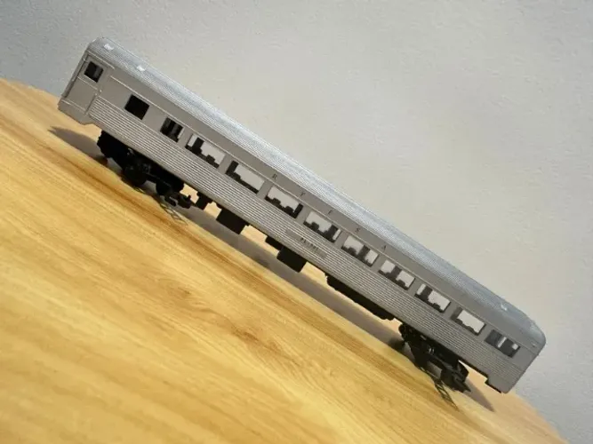 Vagão trem Frateschi  carro cauda RFFSA 2504