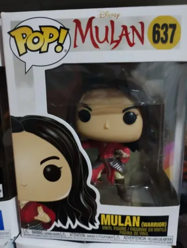 funko pop mulan guerreira