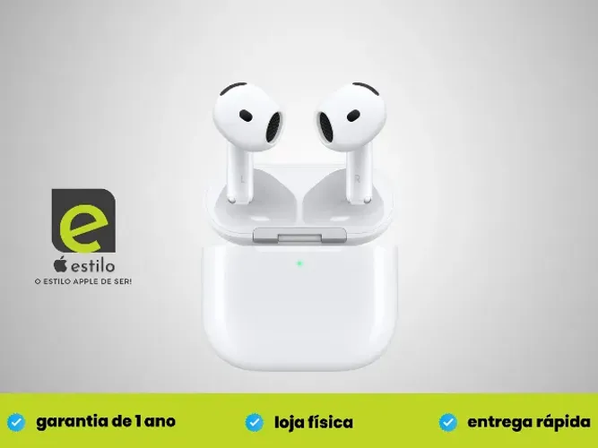 AirPods 4 s/ cancelamento Lacrado Original - Novo - Loja Física