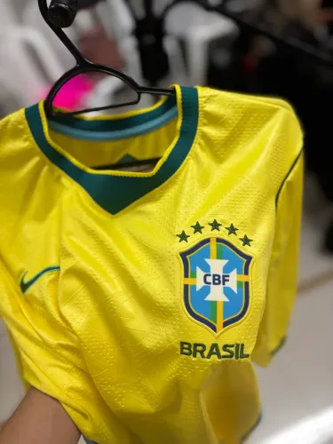 Camisa Seleção Brasileira 2026 Torcedor | Amarela e Azul Jordan | Nova | R$ 160