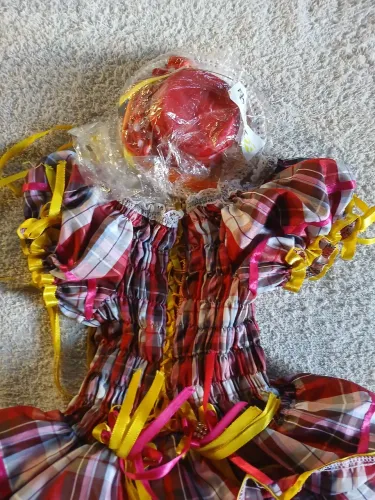 Vestido infantil para criança .