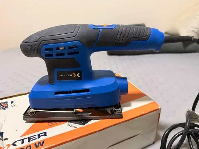 Lixadeira Orbital Dexter Vibratória Elétrica 200W