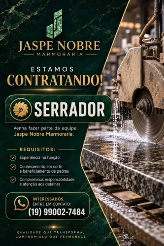 Estamos contratando serrador