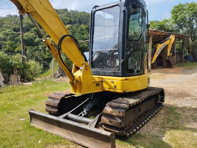 Mini escavadeira komatsu 55c