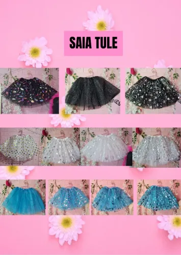 Saia tule tutu adulto, juvenil