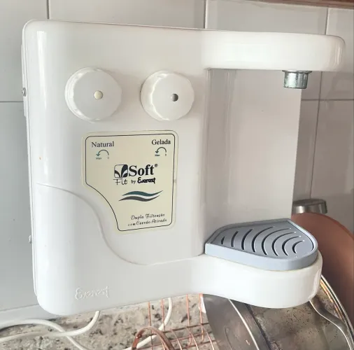 Purificador de àgua soft 1.200l Everest FIT retirar no Cachambi perto Norte Shopping
