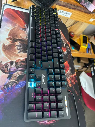 Teclado e Mouse Switch Blue Knup TE131