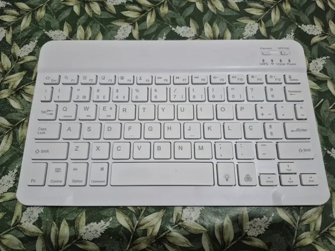 Teclado Bluetooth Gamer RGB 6 Cores Android iOS Windows