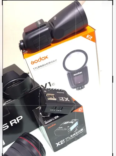 Vende se flash godox c1 cabeça redonda + rádio 