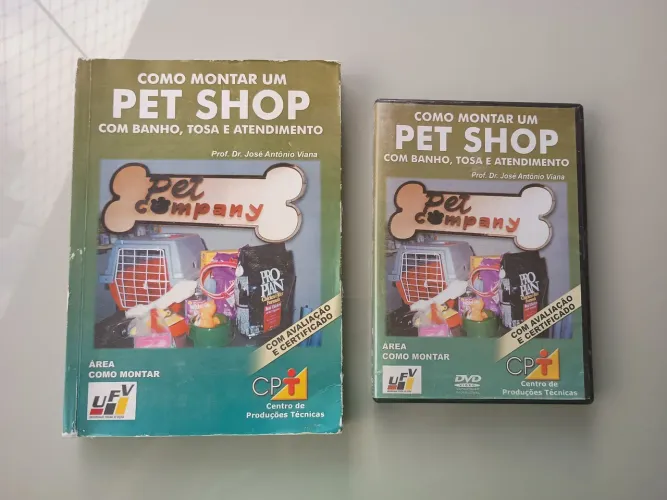 Livro como montar um pet shop