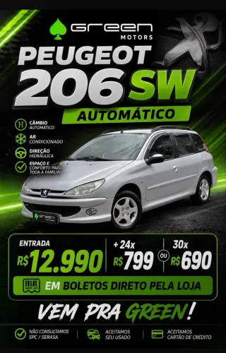 Peugeot 207 SW XS 1.6 Flex 16V 5P Aut. 2009