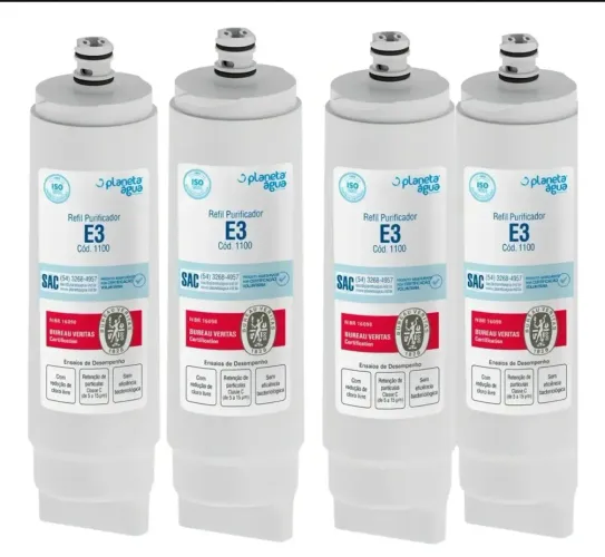 Kit 4 filtro vela refil IBBL