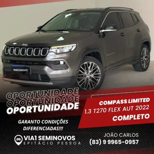 Jeep Compass Limited T270 1.3 TB 4X2 Flex AUT 2022