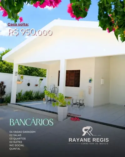 RR/  Casa incrível à venda nos Bancários!