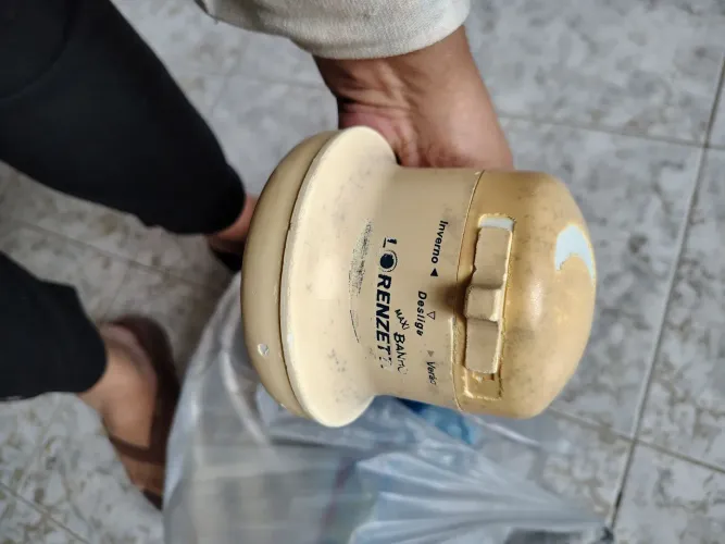 Chuveiro e placas de tomada