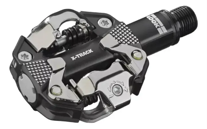 Par De Pedais Look X-Track MTB - Ajustável - Preto/Cinza