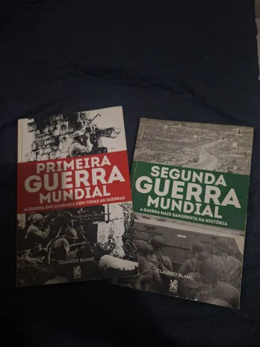 Livros Primeira e Segunda Guerra Mundial Claudio Blanc