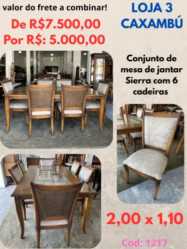 Conjunto de mesa Sierra 