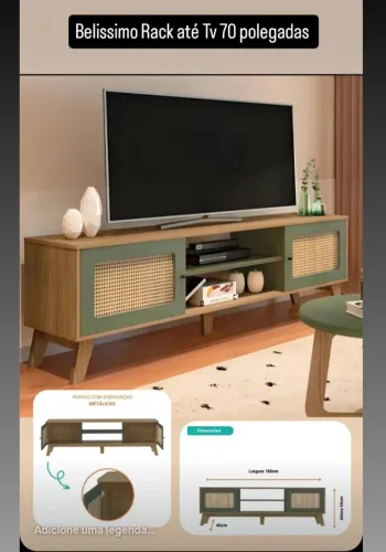 Mega oferta de Rack até Tv de 70 polegadas com Frete grátis!!
