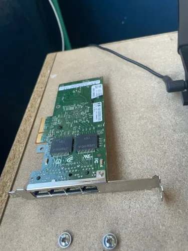 placa de rede HP HSTNS-BN26 NC364T QUATRO PORTAS RJ45 GIGABIT