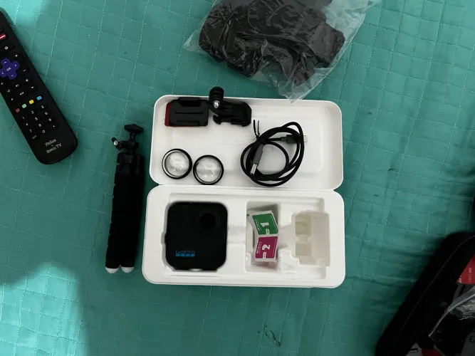 Gopro max 360 com película já! 