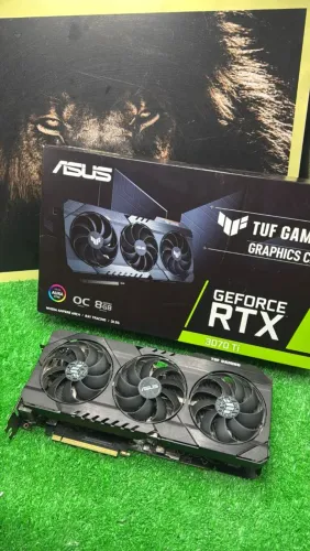 RTX 3070TI ASUS TUF GAMING C/Caixa até 3x S/Juros