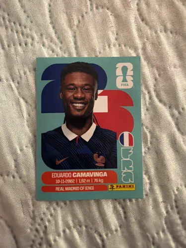 Figurinha da copa ORIGINAL com ERRO
