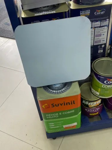 Tinta rende e cobre muito da suvinil