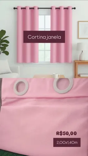 Cortina de Janela Oxford 