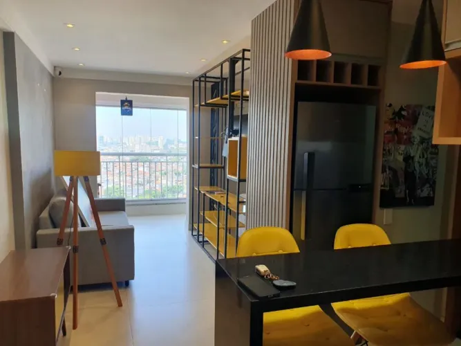Apartamento Studio Moderno e Totalmente Mobiliado para Locação Condomínio Via Alameda | Vi