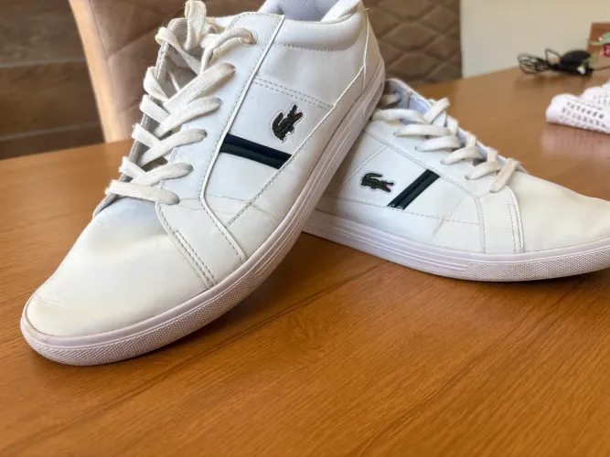 Sapatênis Lacoste Branco TAM 41