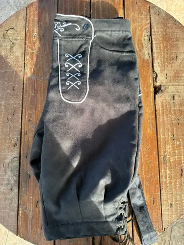 Traje Alemão Lederhosen - Tamanho P
