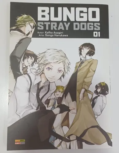 Mangá Bungo Stray Dogs vol 01 (SEMINOVO)